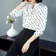 高端白衬衣女