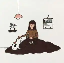 简单手绘动漫女生高清个性图片