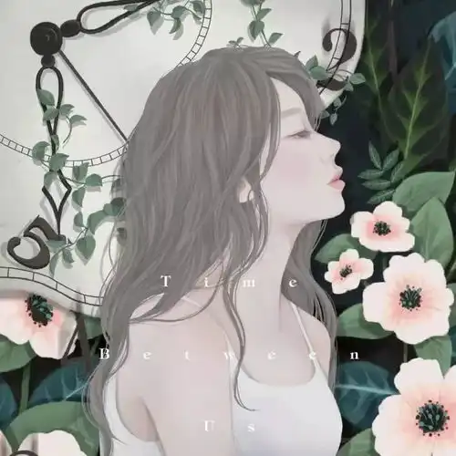 温柔,诗意,朦胧,画女孩与花