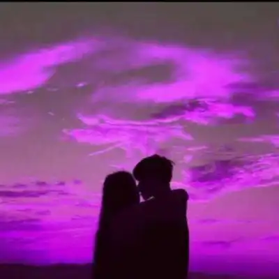 夕阳下的背影女生头像qq