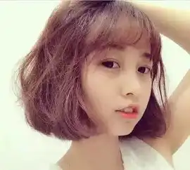 短发显脸大让发尾烫来拯救你的颜值