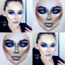 你还在玩明星网红仿妆人家已经把超美超惊艳的美人图搬到脸上啦