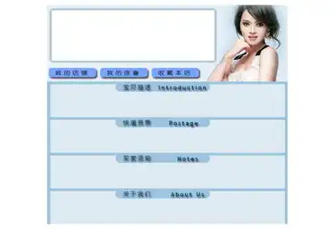 亮丽美女淘宝旺铺装修模板全套精装赢得网