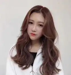 清新小仙女头像卷发