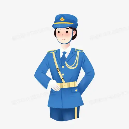 卡通手绘空军军人免抠元素png图片素材免费下载军人png30003000像素熊猫办公
