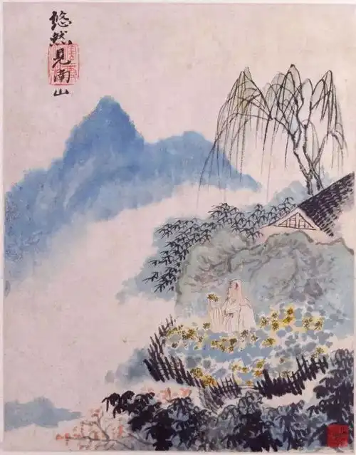 遥遥望白云,怀古一何深石涛为陶渊明诗歌作插图王文治网易订阅