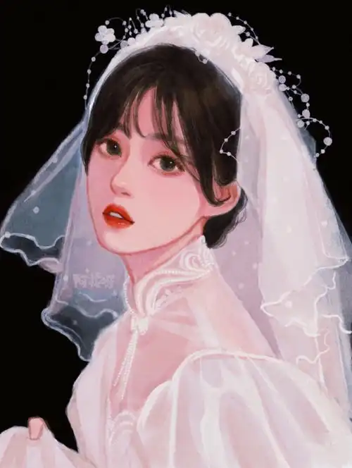 超美手绘头像,小仙女应该就是这样的吧