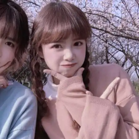 女生闺蜜头像手机控qq头