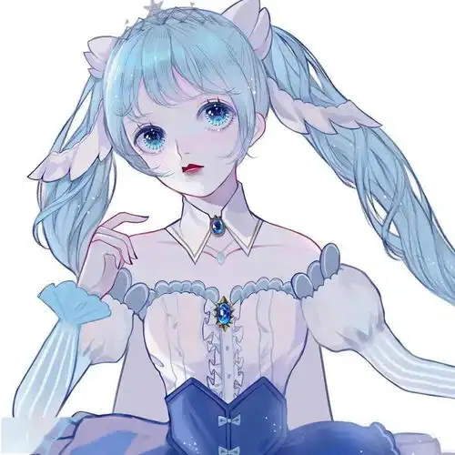 又仙又可爱的动漫女生头像