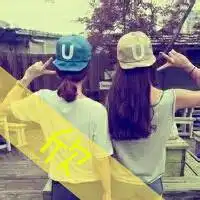 夕阳下的背影女生头像闺