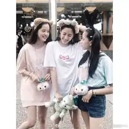 女生闺蜜姐妹头像倪妮素