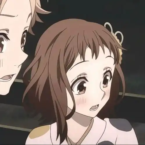 动漫情侣头像你是我每日的快乐