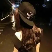 头像女霸气背影伤感戴帽子微信头像图片大全
