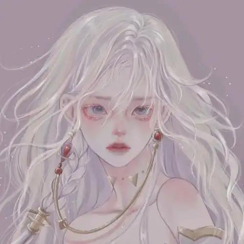 偏古风手绘动漫女生头像