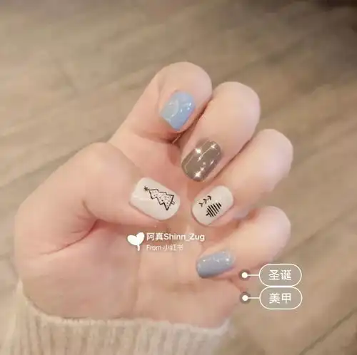 这才是圣诞美甲的正确打开方式