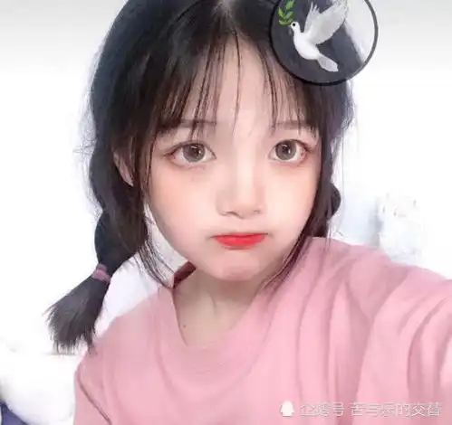 仙气粉色女生头像上衣