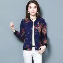 碎花夹克外套女