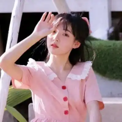 头像可爱女生小孩清新露