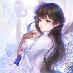 二次元少女头像真人国风