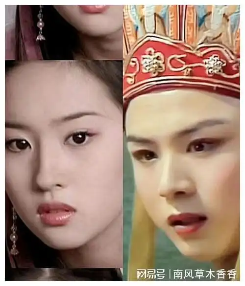 刘亦菲撞脸唐僧,网友高呼救苦救难的女菩萨,小舍错了