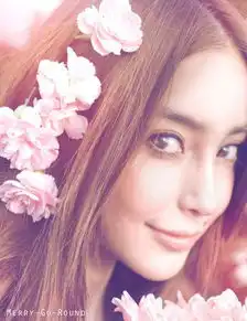 angelababy裸妆演绎梦幻仙子