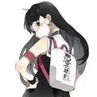女生背书包背影头像动漫女生背影背书包的可爱头像