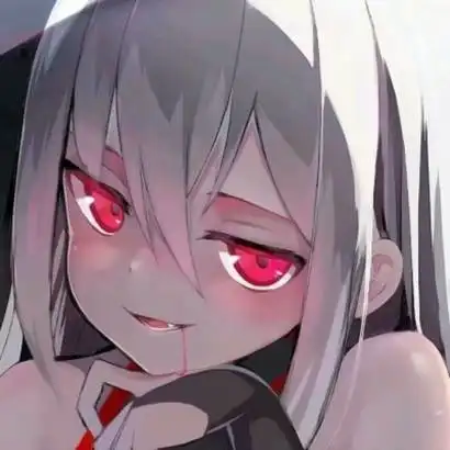 动漫病娇女头像血腥女生动漫头像病娇嗜血