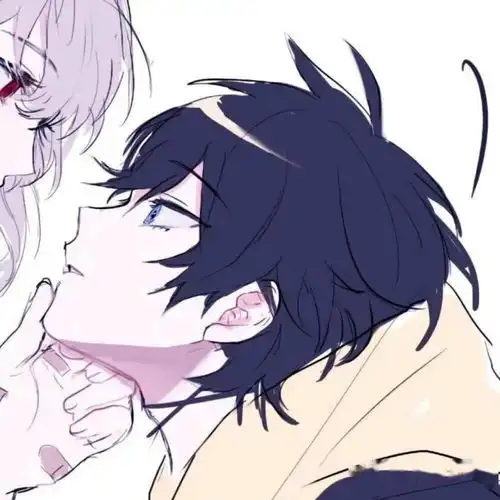 动漫情侣头像等你抱走