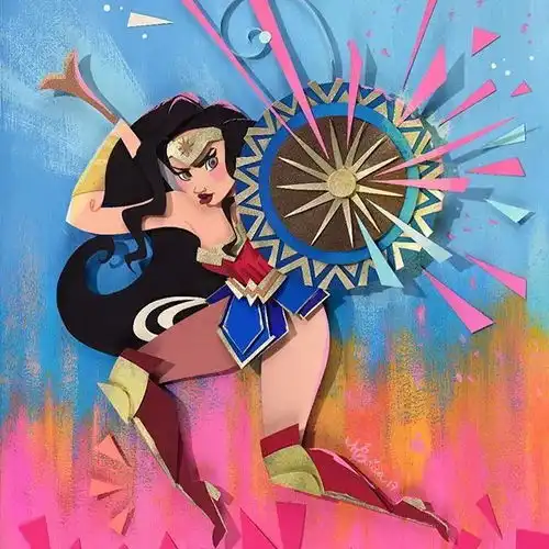 当插画遇上剪纸,她把纸艺玩出了别样的美