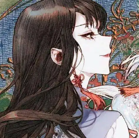 黑白漫画头像女闺蜜朦朦