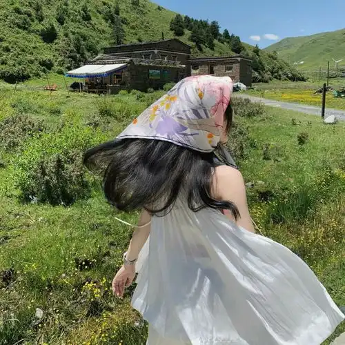 超nice氛围感背影女头