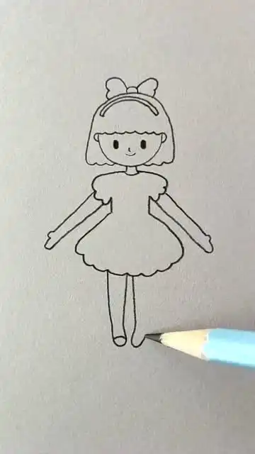 很好看的女孩怎么画,这里有教程