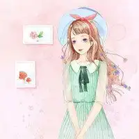 女头像图片小清新闺蜜手