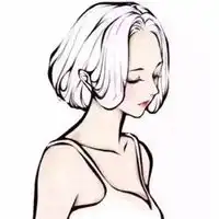 女生白色简约头像白色