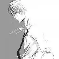 一男一女伤感动漫情侣头像黑白微信头像图片大全