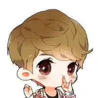 含鹿的女生头像麦克风