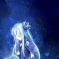 可爱星空女生头像卡通背