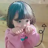 超清超萌小女孩头像狂叫