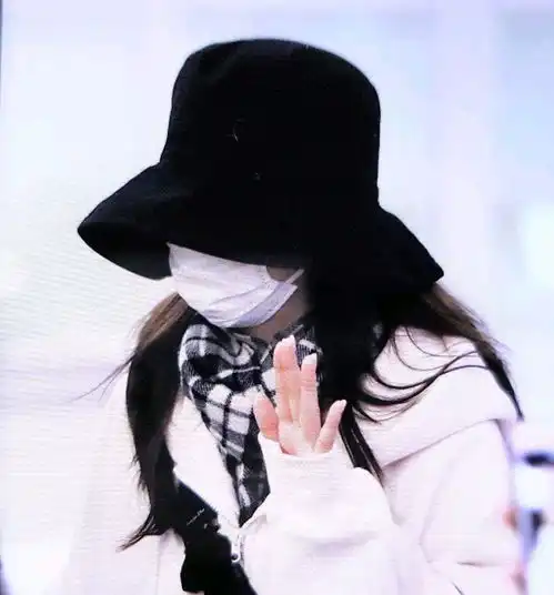 粉墨姐妹花素颜现身机场,戴帽子口罩全副武装,神情疲惫状态差