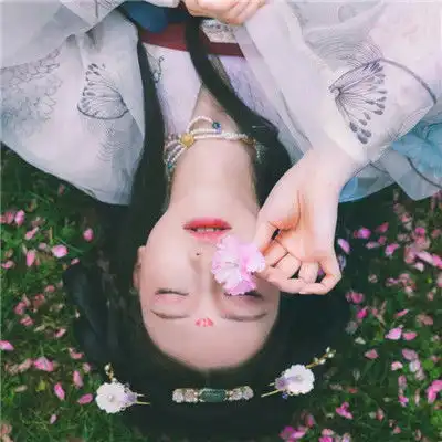 唯美古风意境头像2018仙气十足踏碎那一场盛世烟花的美梦