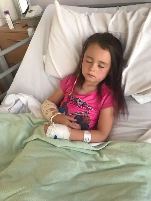 6岁女孩与宠物猫玩耍,不幸被咬伤,差点因细菌感染丧命