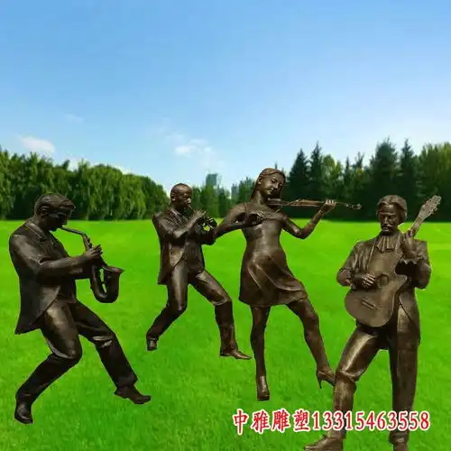 玻璃钢园林人物雕塑内江玻璃钢雕塑园林人物价格