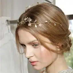 欧美风新娘发型典雅复古的美感