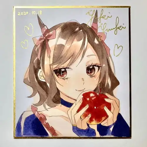 cg原画插画教程日系动漫女生头像上色