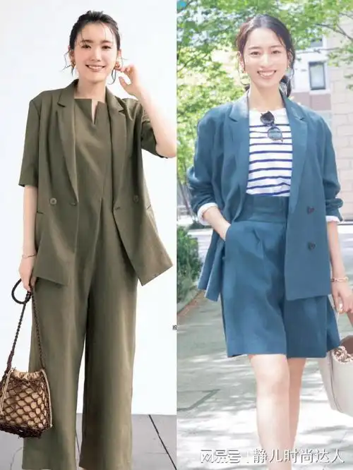 看来看去,知性穿搭最适合职场的中年女人,不仅高级还优雅
