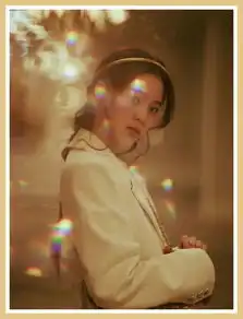 倪妮的仙女风大片,我用蚊帐就搞定了