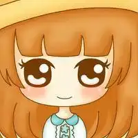 小女孩头像可爱萌漫画动