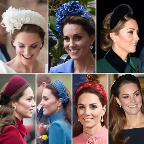 凯特王妃兴起的发箍时尚,王室女眷纷纷效仿,尤金妮公主大衣全场最贵