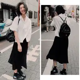 秋天下半身穿什么我pick这条遮腿半裙