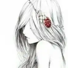 闺密动漫黑白头像